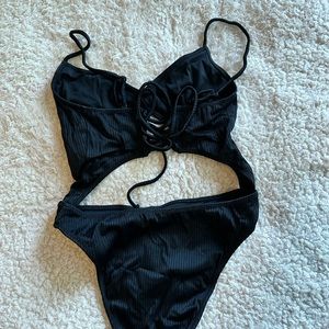 pacsun cutout one-piece swimsuit